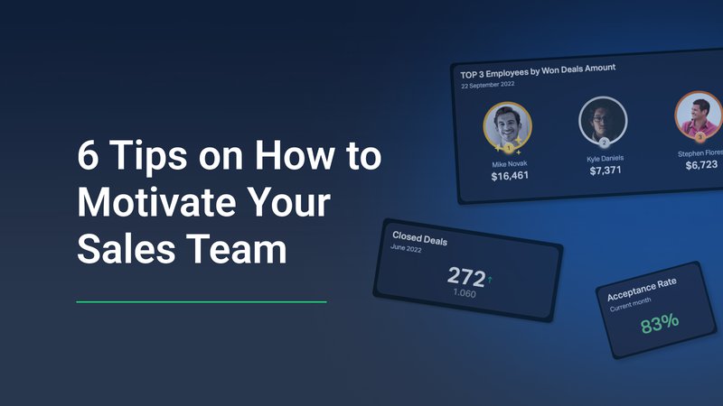 6 Tips on how to motivate your sales team | Plecto